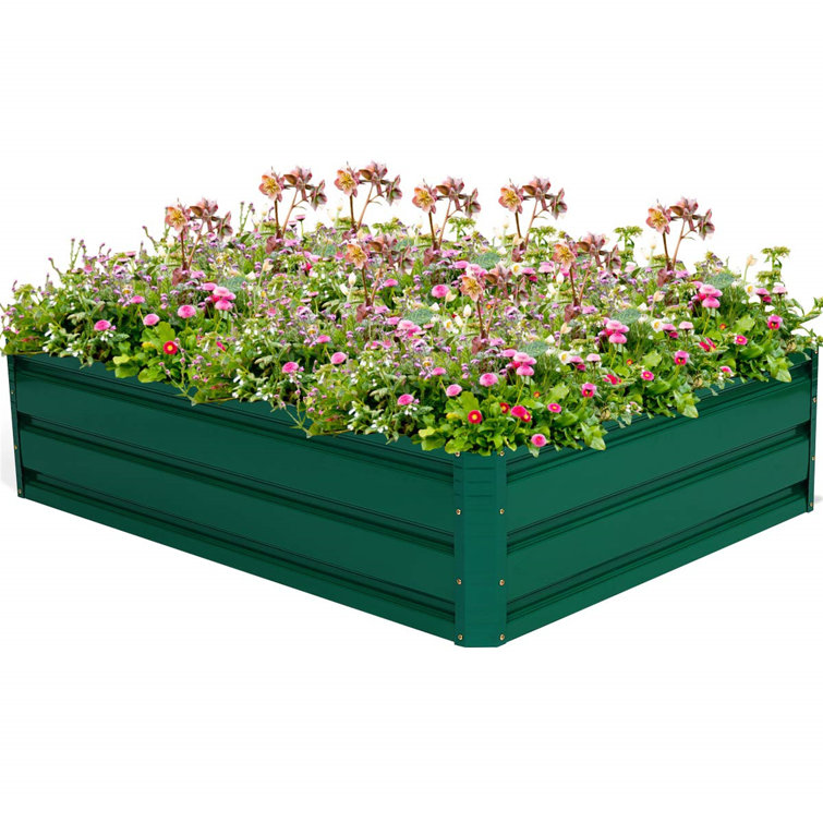 Dakota Fields Chanquet Metal Planter Box Wayfair.co.uk